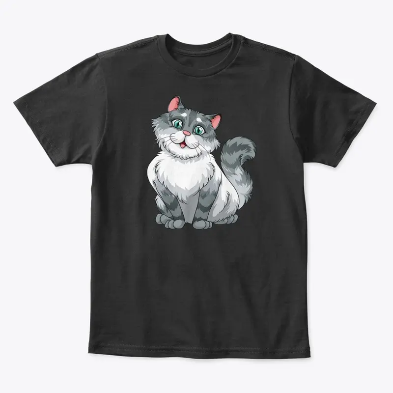 Cat Cartoon Character